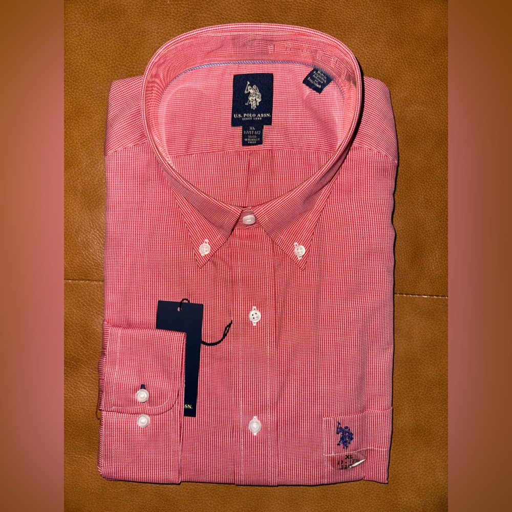 BNWT U.S. polo assn. dress shirt
